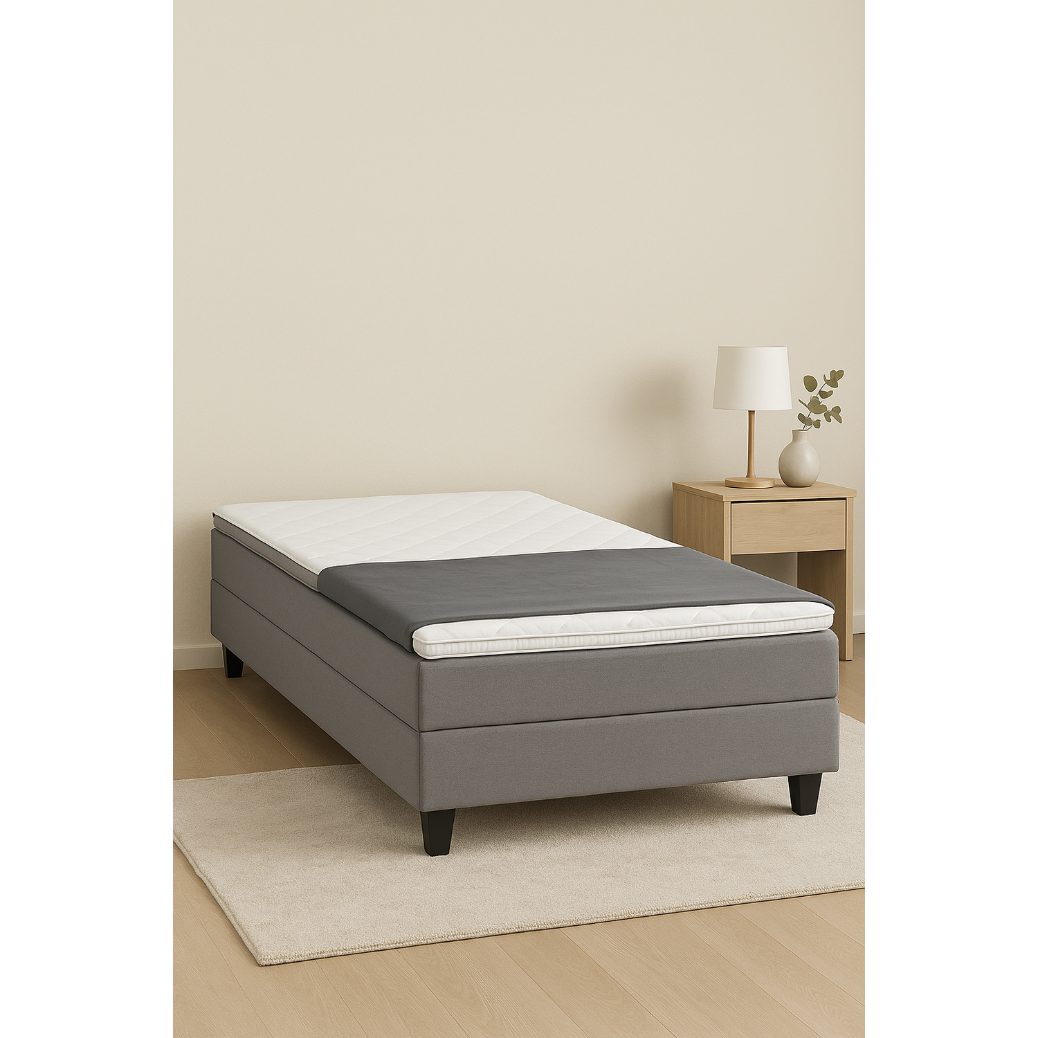 Nordic sleep silver jenkkisänky 120cm